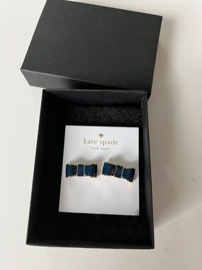Kate Spade Bow Earrings! NWT! Never been worn ! Stunning!
